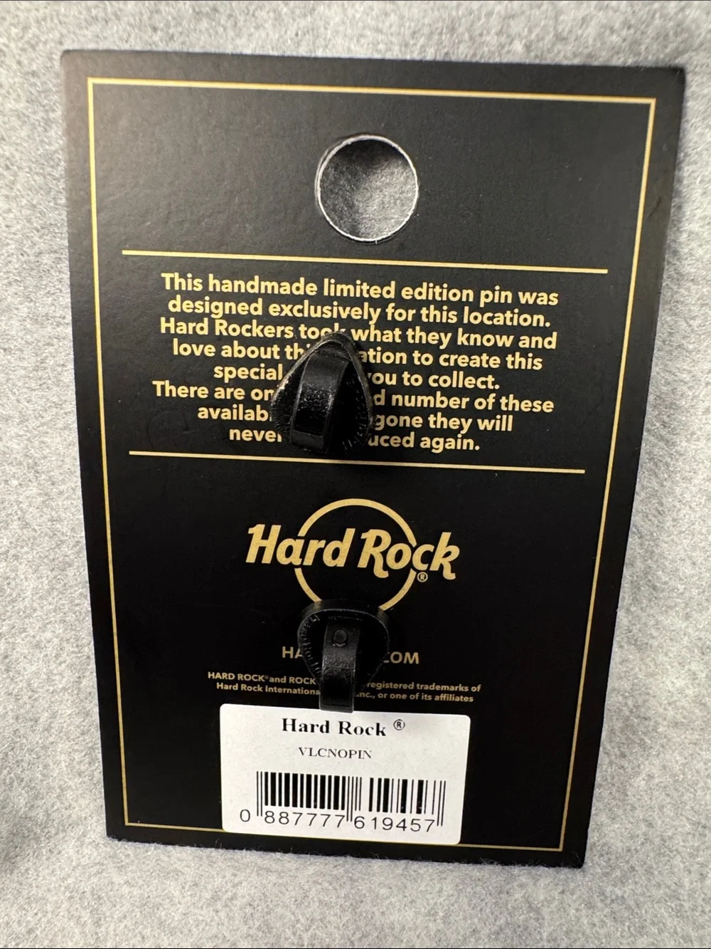 Hard Rock Cafe Reykjavik Volcano 3D Limited Edition Pin